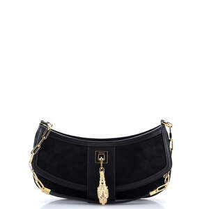 Gucci Tiger Head Chain Clutch Suede #200847G18B